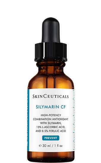 SkinCeuticals Silymarin CF Siero Antiossidante con Vitamina C Pura Ideale per Pelli Grasse 30ml