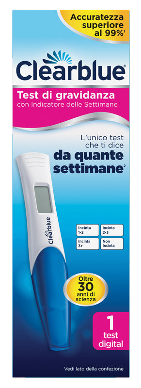 Test Di Gravidanza Clearblue Conception Indicator 1Ct It Articolo 81125233