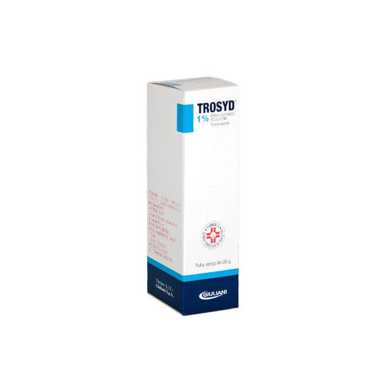 TROSYD 1% SPRAY CUTANEO, SOLUZIONE