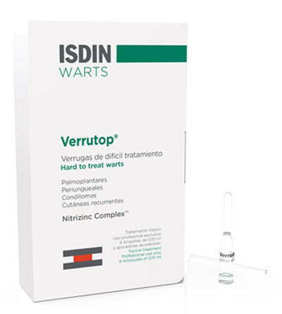 ISDIN Verrutop 4 Fiale Da 0,10 Ml