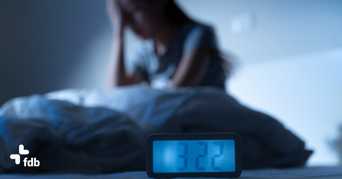 Donna alle 3 di mattina lamenta insonnia