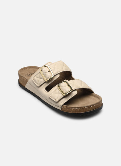 CALZATURA BORA 2 STRAPS SYNTHETIC IVORY 39