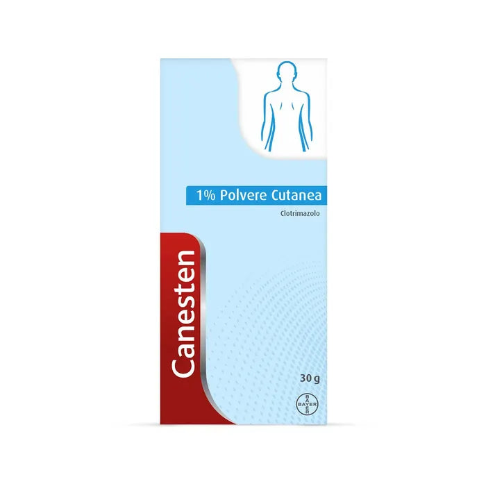 Canesten Polvere Cutanea Trattamento Antimicotico Antifungino contro Funghi e Micosi della pelle 30g - Canesten Polvere Cutanea Trattamento Antimicotico Antifungino contro Funghi e Micosi della pelle 30g