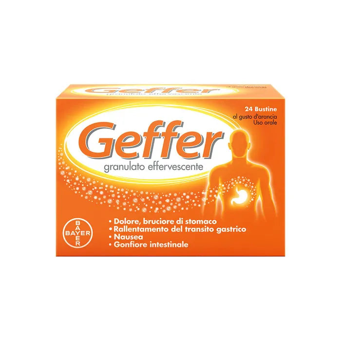 GEFFER GRANULATO EFFERVESCENTE - GEFFER GRANULATO EFFERVESCENTE