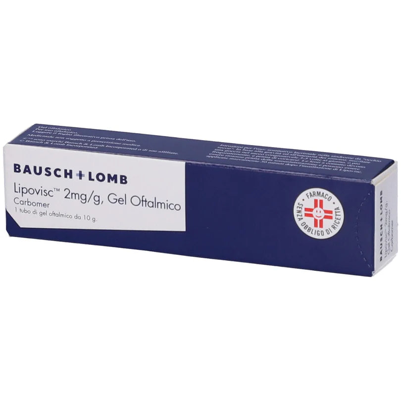 LIPOVISC*gel oftalmico 10 g 2 mg/g