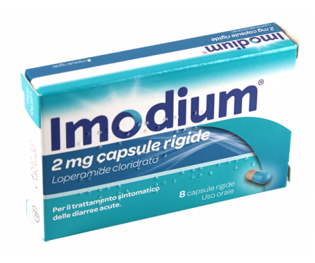 Imodium 2mg 8 capsule rigide