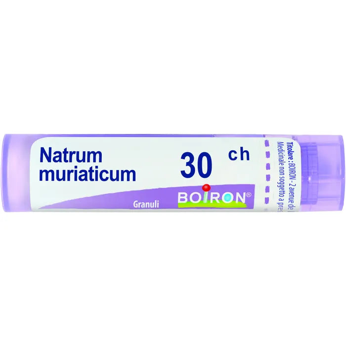 NATRUM MURIATICUM (BOIRON)*80 granuli 30 CH contenitore multidose