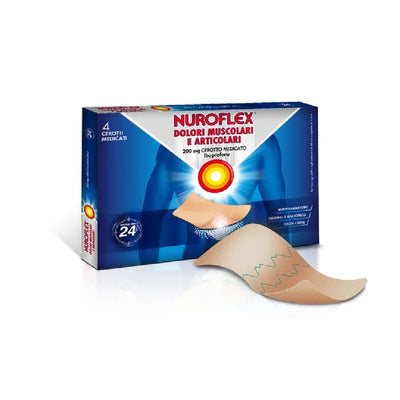 NUROFLEX DOLORI MUSCOLARI E ARTICOLARI, 200 MG CEROTTO MEDICATO