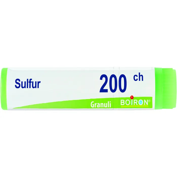 SULFUR (BOIRON)*granuli 200 CH contenitore monodose