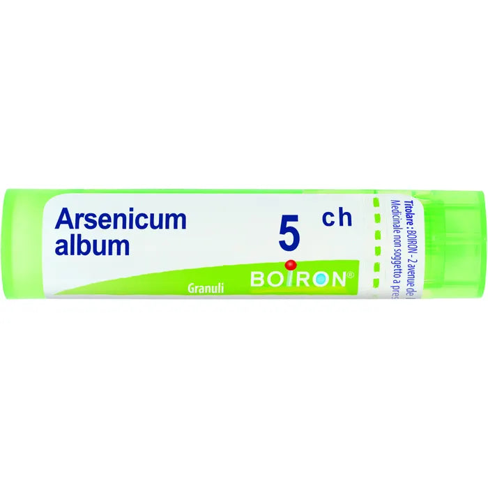 ARSENICUM ALBUM (BOIRON)*80 granuli 5 CH contenitore multidose - ARSENICUM ALBUM (BOIRON)*80 granuli 5 CH contenitore multidose
