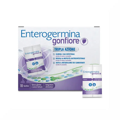 Enterogermina Gonfiore 10 Bustine Bipartite