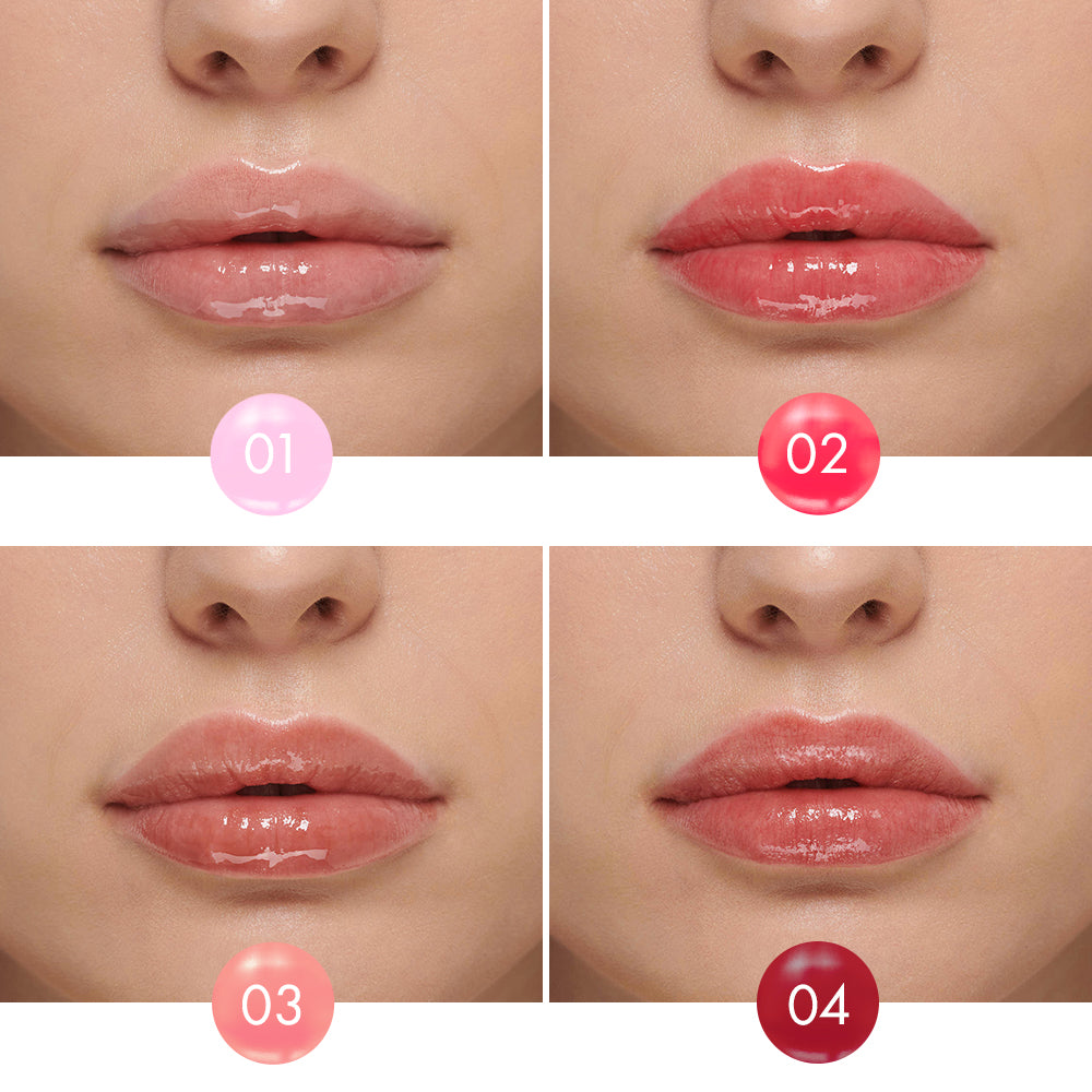 Goovi Lip Oil 01 Melty Lips Clear Rose 4ml