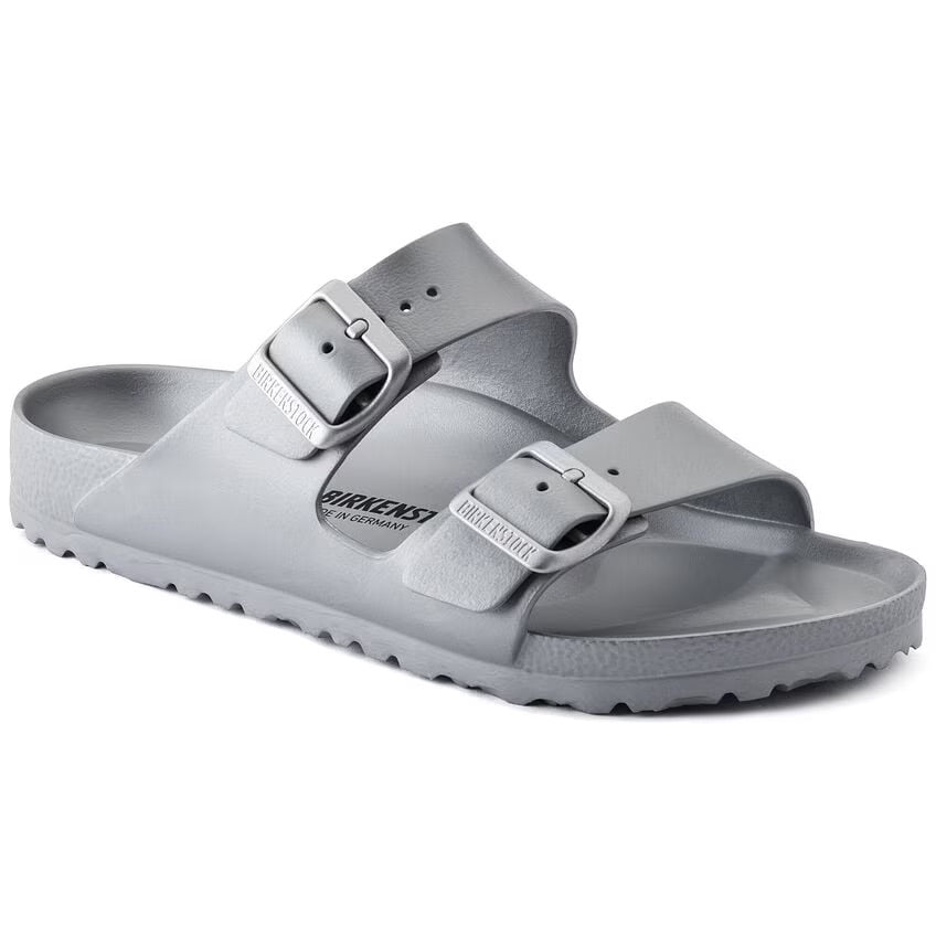 Birkenstock Arizona Eva Metallic Silver N.36 - Narrow Fit (Calzata stretta)