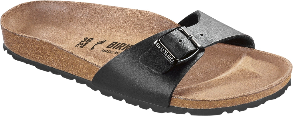 Birkenstock Madrid Black Birko Flor N.40 - Narrow Fit ( Calzata Stretta)