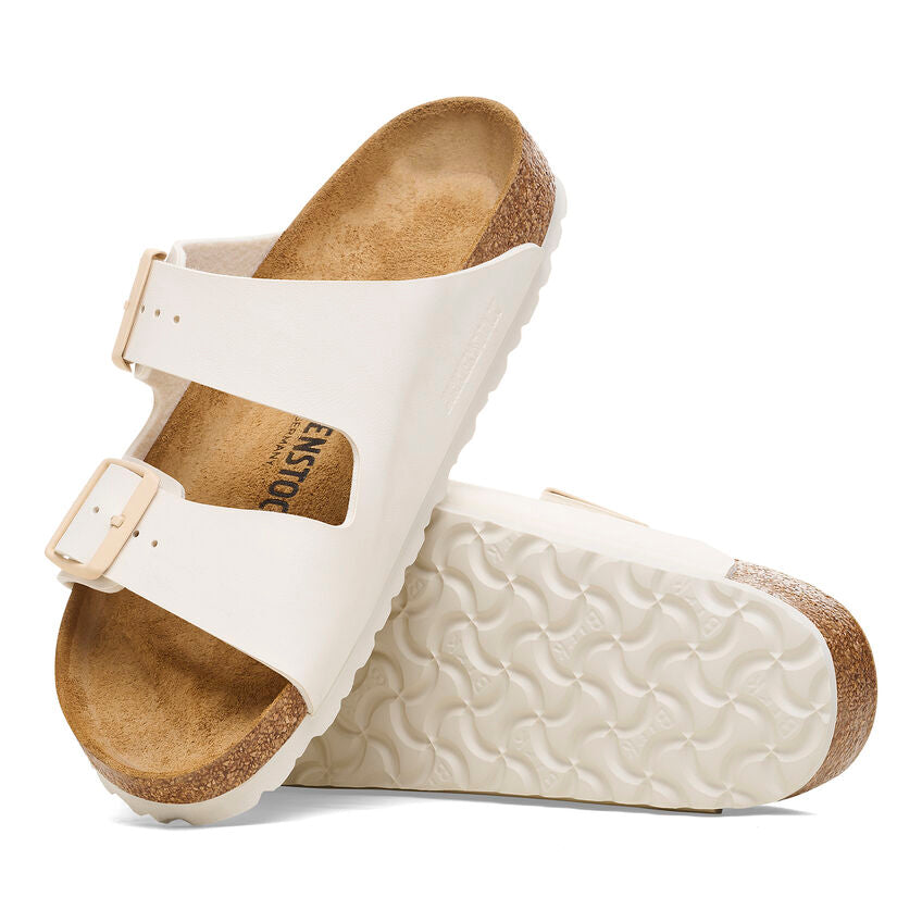 Birkenstock Arizona Eggshell Birko-Flor N. 38 - Narrow Fit (Calzata Stretta)