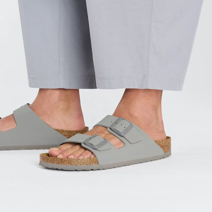 Birkenstock Arizona Birko Flor Stone Coin - N. 39  Calzata Narrow Fit ( stretta)