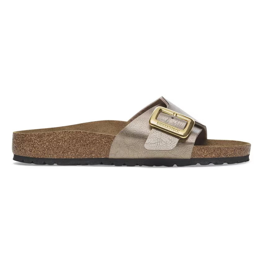 Birkenstock Catalina Cushion Buckle Birko-Flor - Graceful Taupe - N.39 - Narrow Fit (Calzata Stretta) - Birkenstock Catalina Cushion Buckle Birko-Flor - Graceful Taupe - N.39 - Narrow Fit (Calzata Stretta)