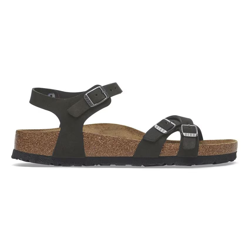 Birkenstock Kumba plantare morbido Pelle Nubuck - Black - N.37 Narrow Fit (Calzata stretta)