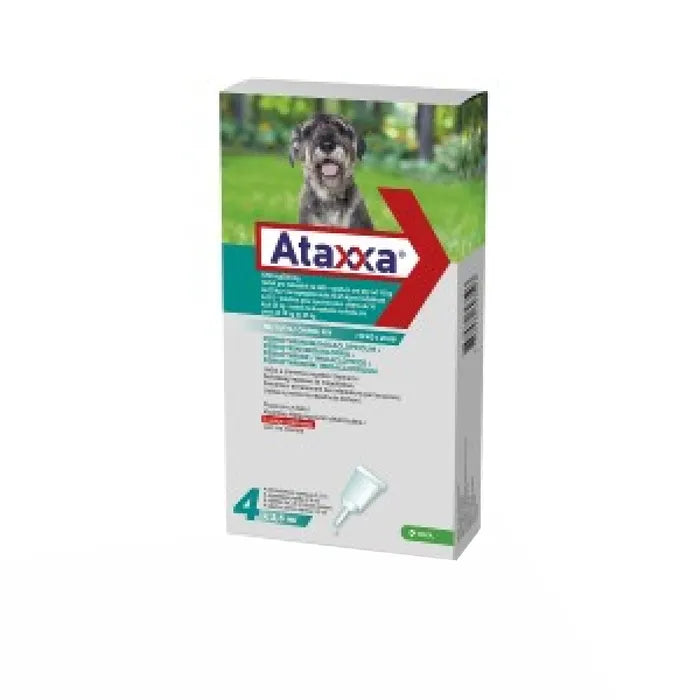 Ataxxa Spot-On Soluz 4 Pipette 2,5 Ml 1.250 Mg + 250 Mg Canida 10 A 25 Kg