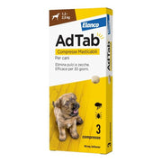AdTab 3 Compresse Masticabili 56 mg - Per Cani da 1,3 a 2,5 kg
