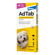 AdTab 3 Compresse Masticabili 112 mg - Per Cani da 2,5 a 5,5 Kg