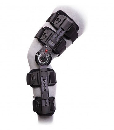 X-ROM DONJOY Ginocchiera post-operatoria telescopica taglia universale ambidestra