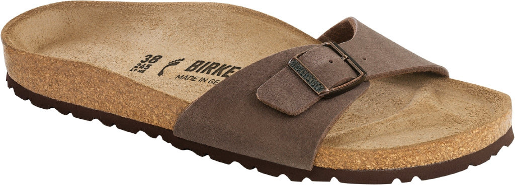 Birkenstock Madrid Mocca Birko Flor Nubuck N.39 - Narrow Fit ( Calzata Stretta)