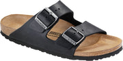 Birkenstock Arizona black, Oiled Leather N.36 - Narrow Fit (Calzata Stretta)