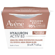 Avene Hyaluron Activ B3 Aqua Gel Crema Rigenerazione Cellulare Ricarica 50 ml