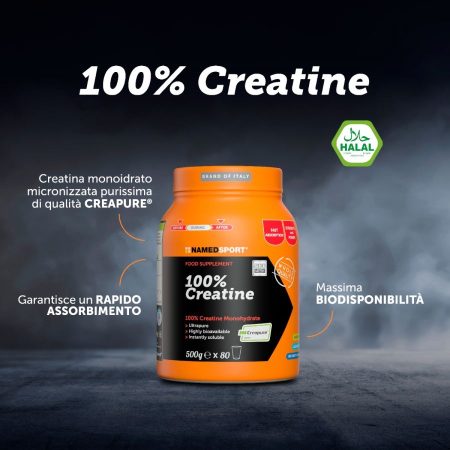 Named Sport 100% Creatina Creapure 500 gr - Named Sport 100% Creatina Creapure 500 gr