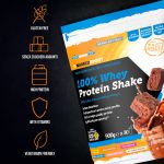 Named Sport 100% Whey Protein Shake Choco Brownie 900g - Named Sport 100% Whey Protein Shake Choco Brownie 900g