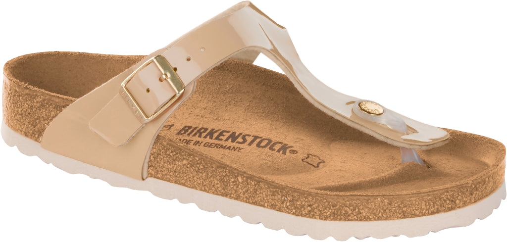 Birkenstock Gizeh Sand Birko Flor Patent N.37 Regular Fit (Calzata normale)