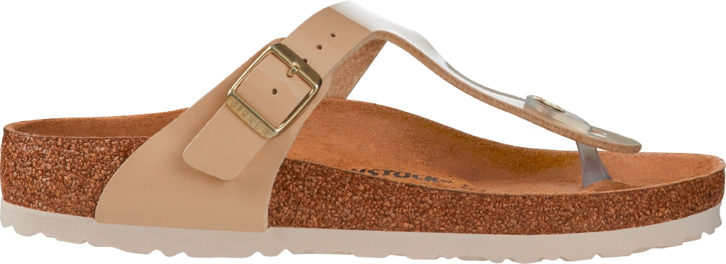 Birkenstock Gizeh Sand Birko Flor Patent N.37 Regular Fit (Calzata normale)