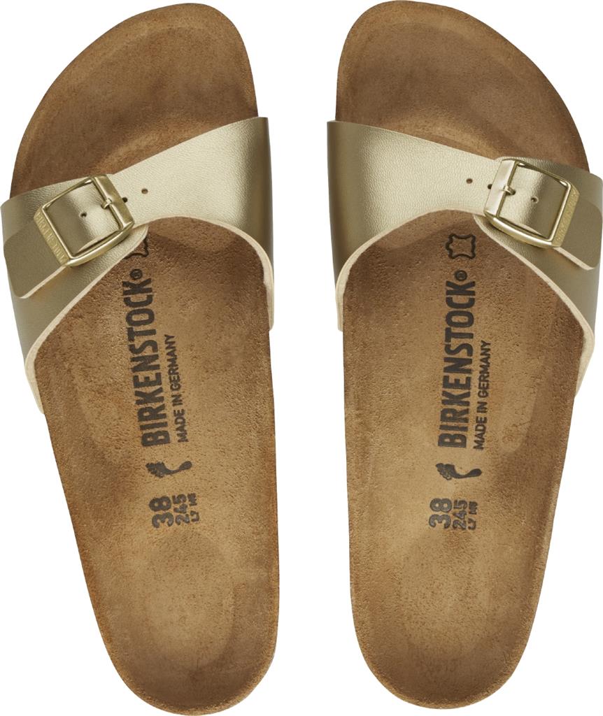 Birkenstock Madrid Gold Birko Flor N.39 - Narrow Fit ( Calzata Stretta)