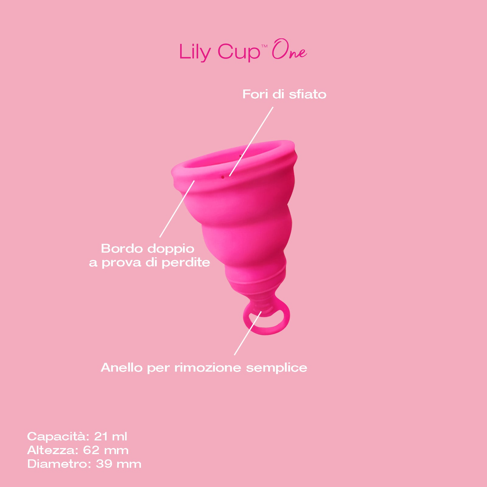 Lily Cup One 1Pz - Lily Cup One 1Pz