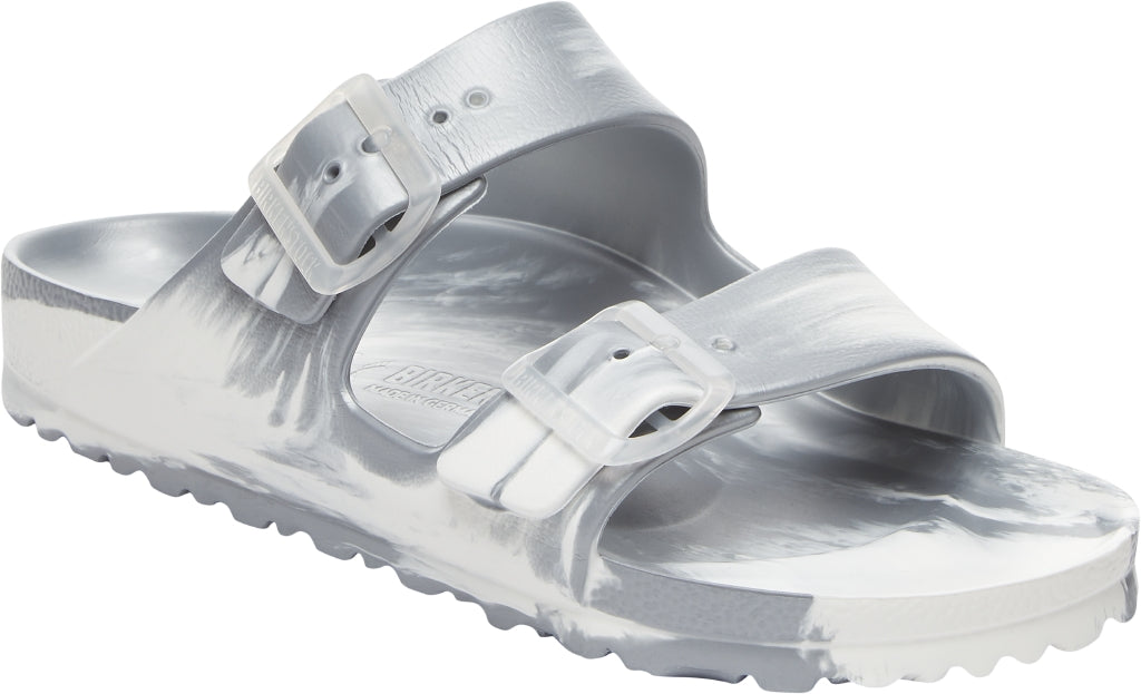 Birkenstock Arizona Eva Metallic Silver Multi N.38 - Narrow Fit (Calzata Stretta)
