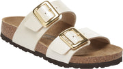 Birkenstock Sydney CB graceful pearl white Birko Flor N.36 - Narrow Fit (Calzata Stretta)
