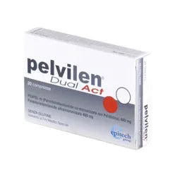 PELVILEN DUAL ACT 20 COMPRESSE