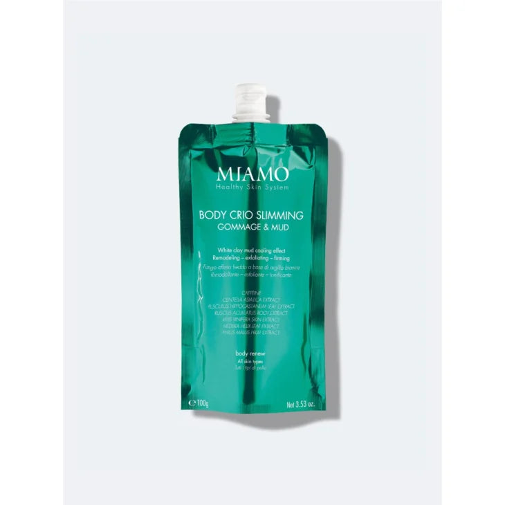 Miamo Body Crio Slimming Gommage & Mud Fango Anticellulite 100 grammi