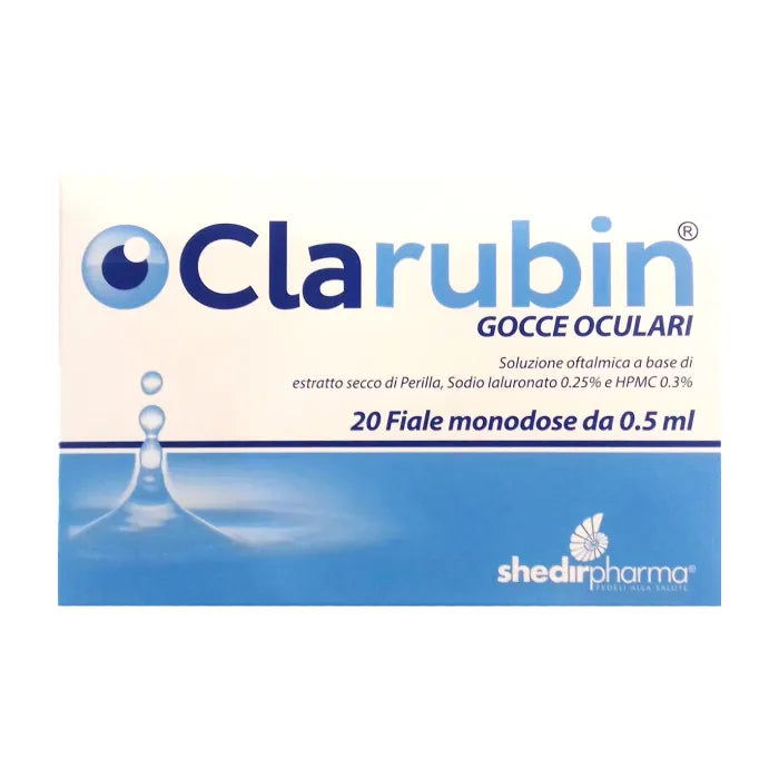 Clarubin Gocce Oculari 20 Fiale Monodose - Clarubin Gocce Oculari 20 Fiale Monodose