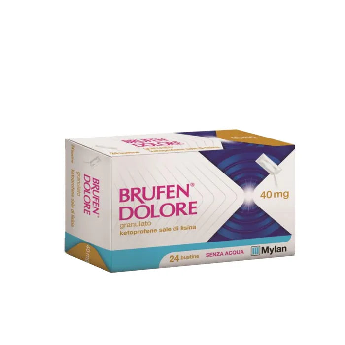 Brufen Dolore Orosolubile 24 Bustine 40mg - Brufen Dolore Orosolubile 24 Bustine 40mg