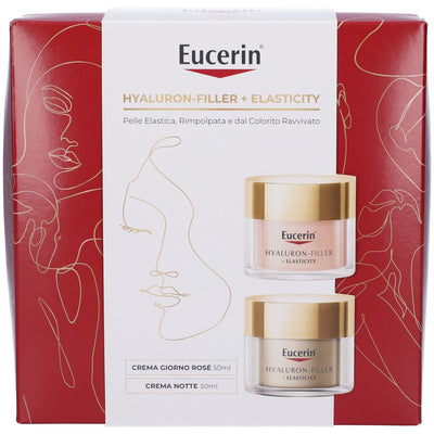 Eucerin Set Hyaluron-Filler Crema Giorno Rosé SPF30 + Crema Notte