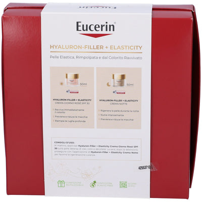 Eucerin Set Hyaluron-Filler Crema Giorno Rosé SPF30 + Crema Notte