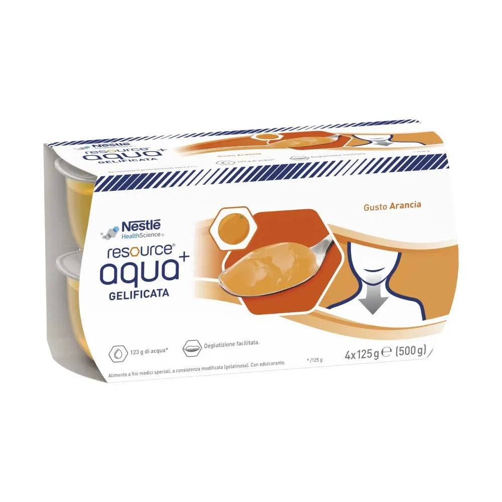 Resource Aqua Acqua Gelificata+Orange Cup 6 4X125 G