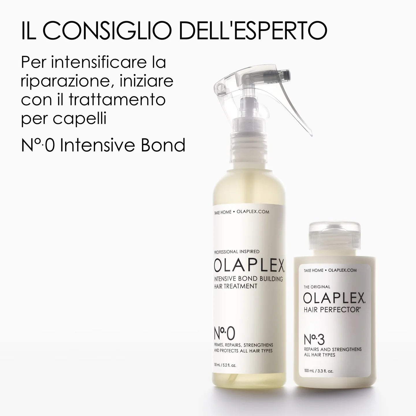 OLAPLEX N. 3 Hair Perfector 100 ml Trattamento Pre Shampoo riparatore e rinforzante dei capelli dall'interno