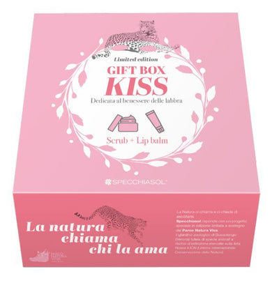 Gift Box Kiss 1 Scrub Labbra 15ml + 1 Balsamo Labbra 15ml