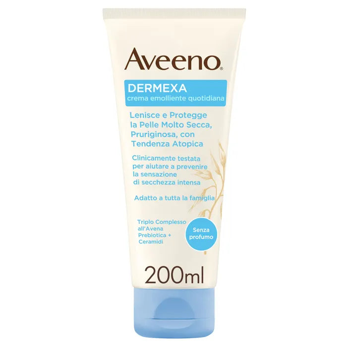 Aveeno Dermexa Terapeutico Crema Emolliente/Idratante 200 ml - Aveeno Dermexa Terapeutico Crema Emolliente/Idratante 200 ml