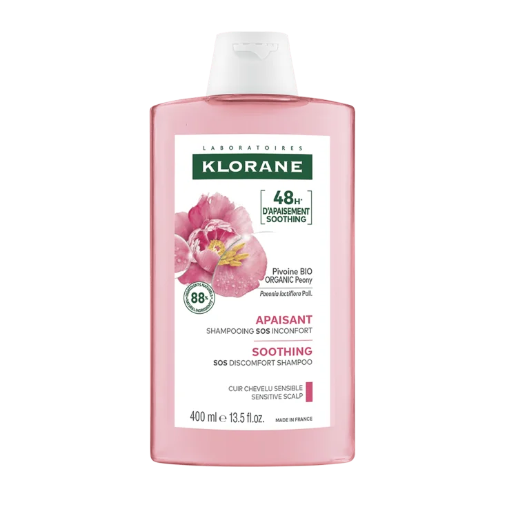 KLORANE Shampoo lenitivo & protettivo alla Peonia Deterge - Lenisce Permanente 400ml Black friday - KLORANE Shampoo lenitivo & protettivo alla Peonia Deterge - Lenisce Permanente 400ml Black friday