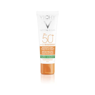 Vichy Capital Soleil Solare Crema Viso Anti Acne Purificante 50+SPF 50 ml