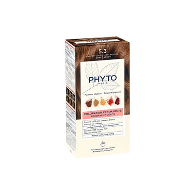 COLOR KIT 5,3 CASTANO CHIATO DORATO 1 LATTE 50 ML + 1 CREMA50 ML + 1 MASCHERA 12 ML